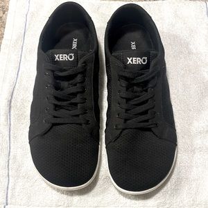 Xero Dillon shoes. Black. White sole. Like new condition.